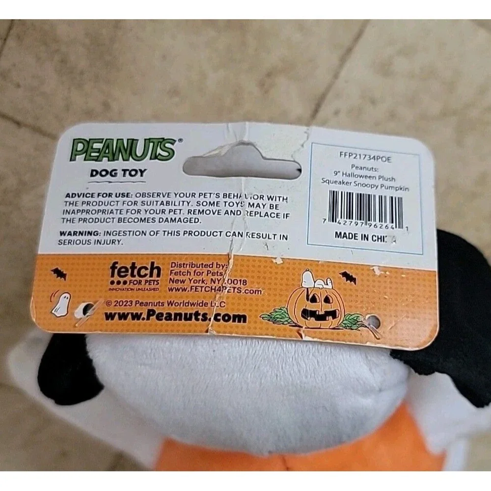 Peanuts nwt pets